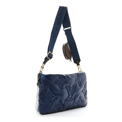 Louis Vuitton Econyl Monogram Pillow Maxi Multi Pochette Accessories Navy Silver 3 of 11