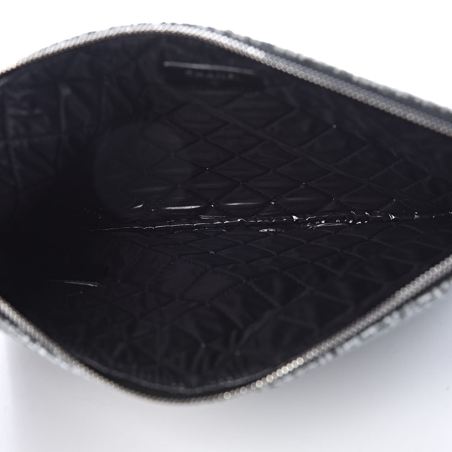 Canvas Small Deauville Pouch Charcoal
