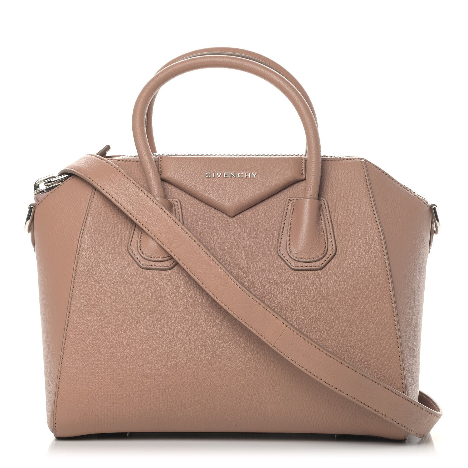 Givenchy Sugar Goatskin Small Antigona Old Pink 1 of 6