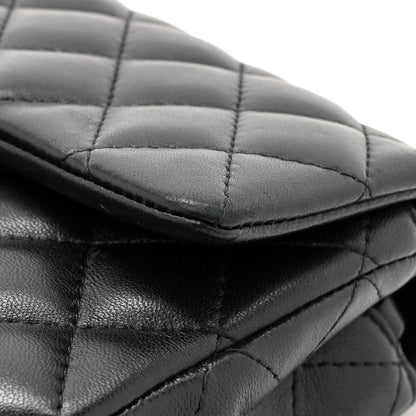 Chanel Lambskin Quilted Mini Rectangular Flap Black 13 of 15