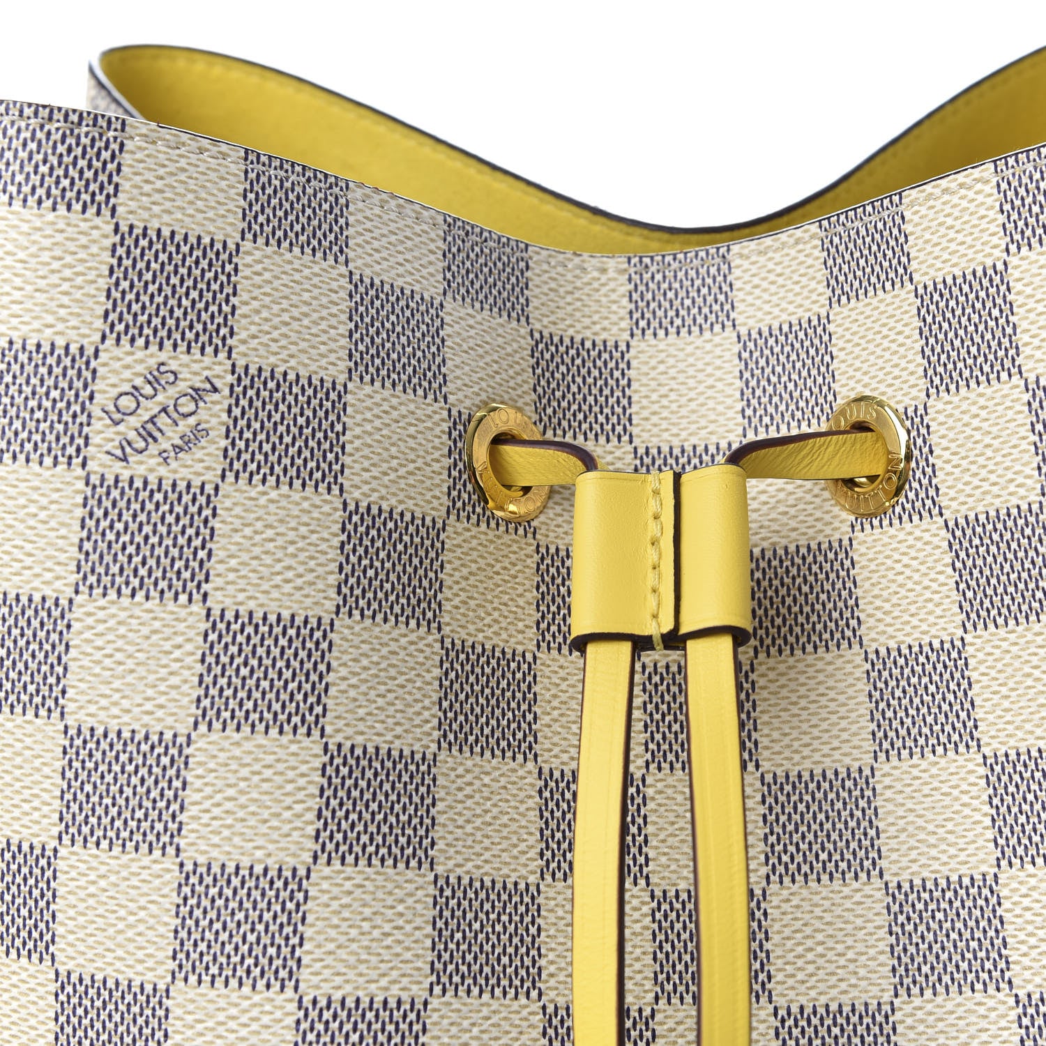 Louis Vuitton Damier Azur Neonoe MM Pineapple 8 of 8