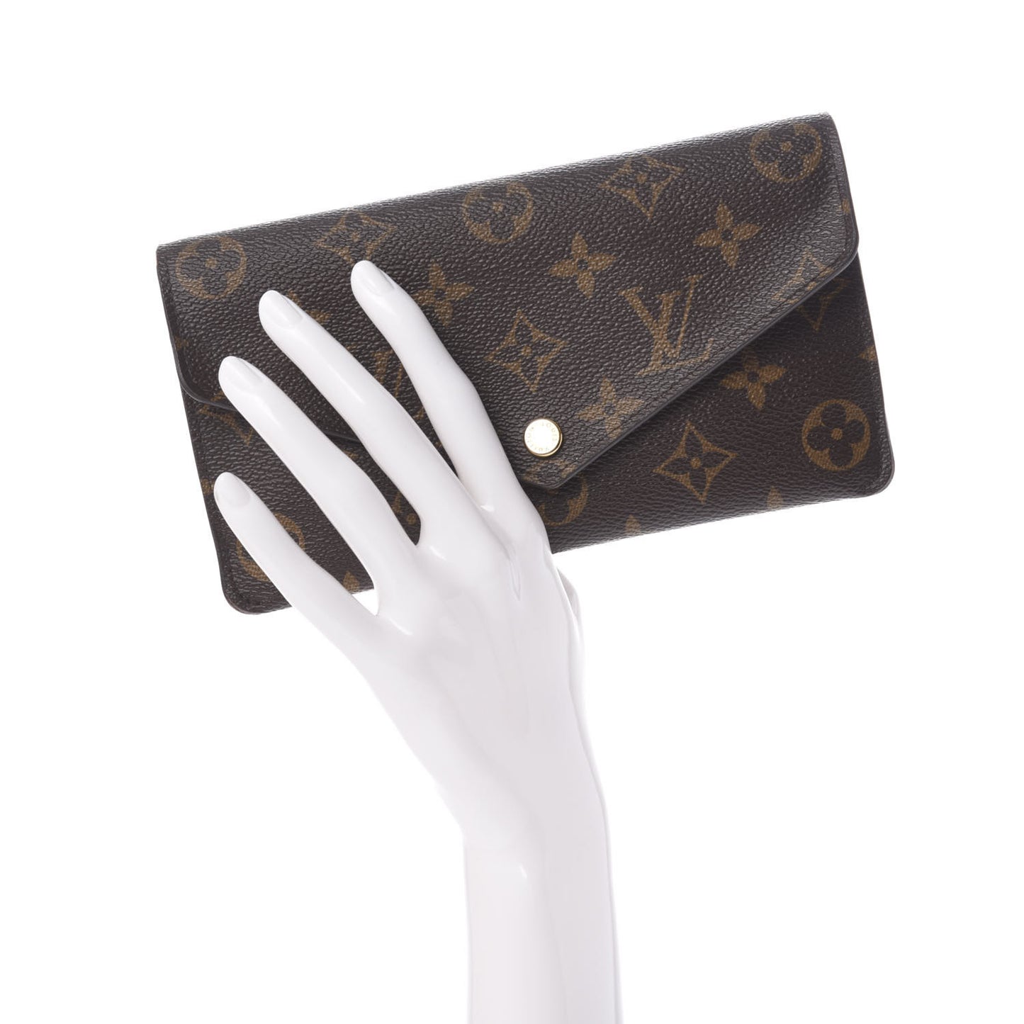 Monogram Jeanne Wallet Rose Ballerine