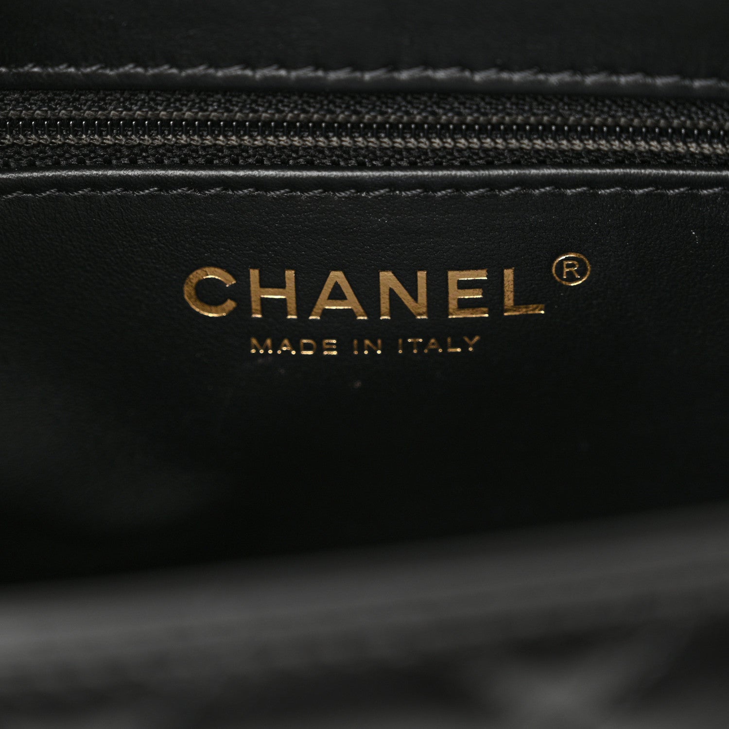 Chanel Shiny Aged Calfskin Quilted Nano Kelly Shopper Black 5 of 13