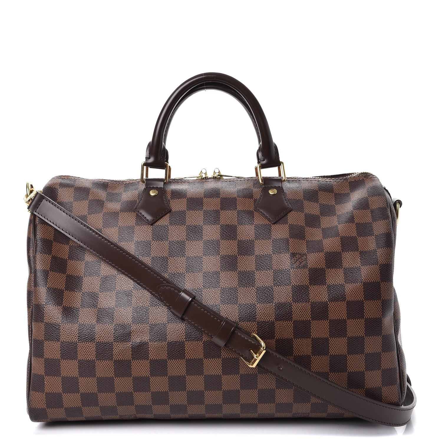 Louis Vuitton Damier Ebene Speedy Bandouliere 35 1 of 14