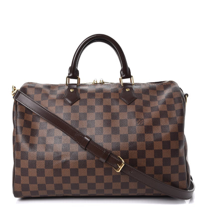Louis Vuitton Damier Ebene Speedy Bandouliere 35 1 of 14