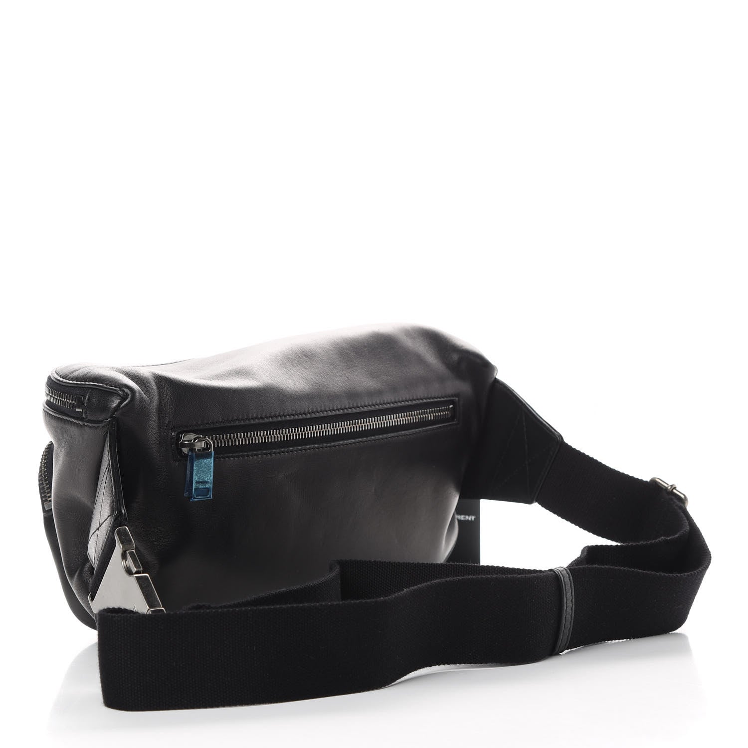 Saint Laurent Lambskin Subway Belt Bag Black 3 of 13