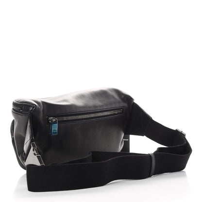 Saint Laurent Lambskin Subway Belt Bag Black 3 of 13