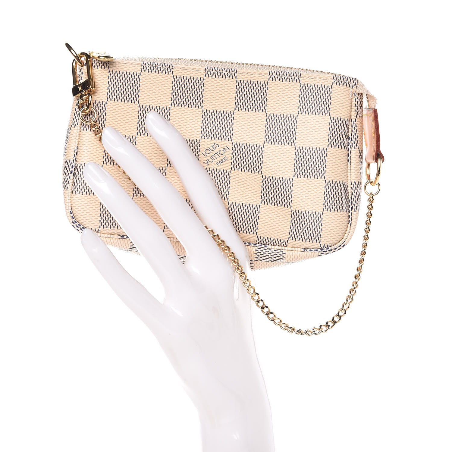 Louis Vuitton Damier Azur Mini Pochette Accessories 2 of 8