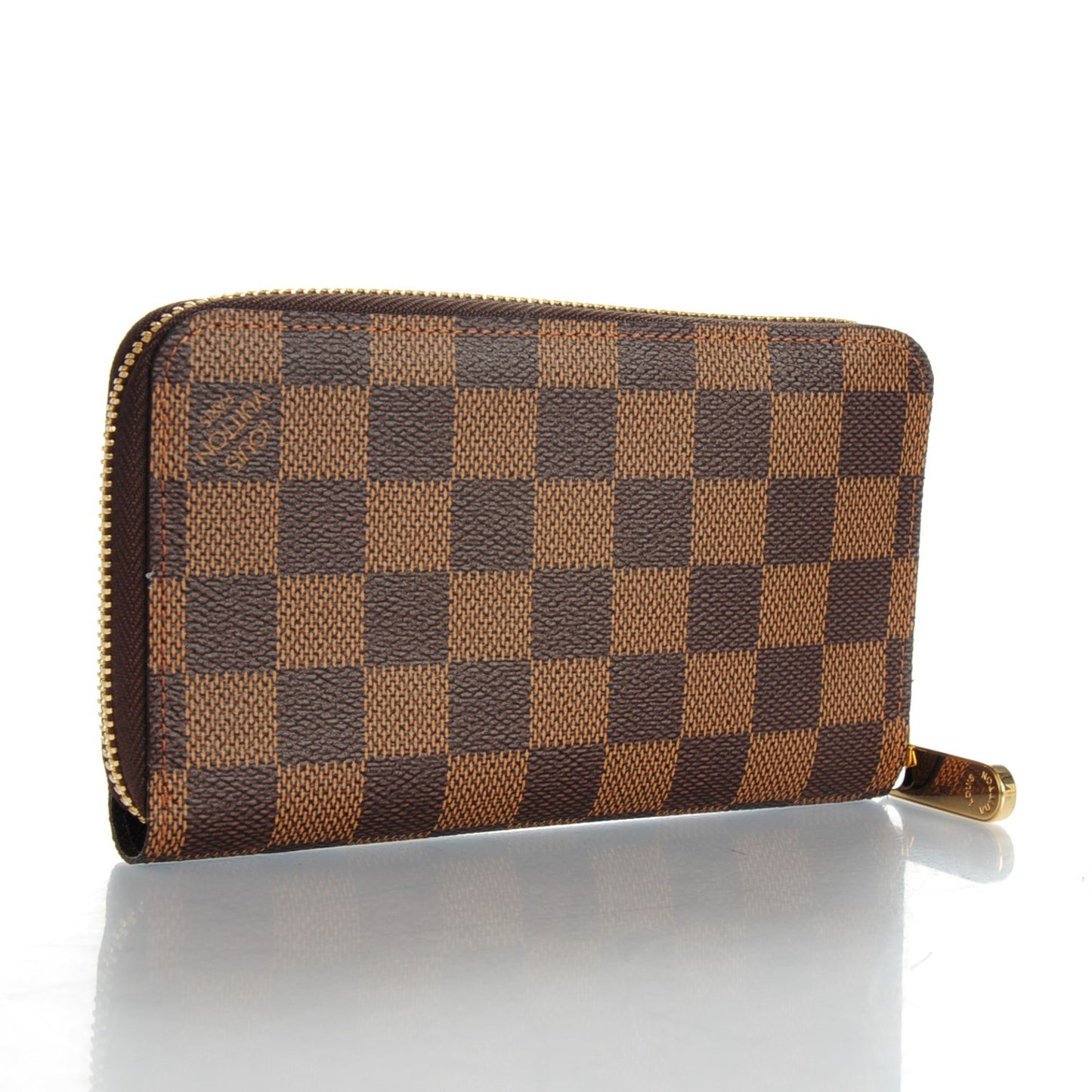 Damier Ebene Zippy Compact Wallet
