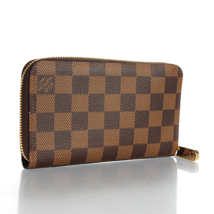 Louis Vuitton Damier Ebene Zippy Compact Wallet 3 of 7