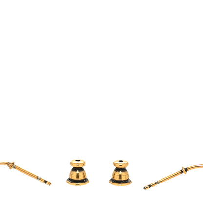 Christian Dior Pearl Bee Star Tribales Hoop Earrings 3 of 3