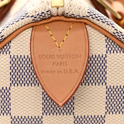 Louis Vuitton Damier Azur Speedy 25 6 of 11