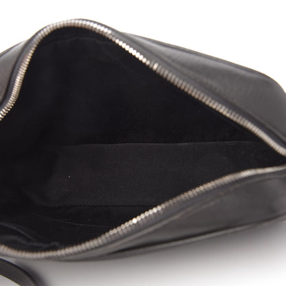 Saint Laurent Calfskin Monogram Small Lou Camera Bag Storm 5 of 14