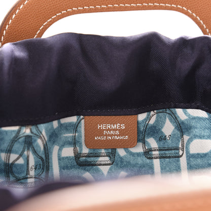 Hermes Madame Calfskin Chaine d'Ancre Tote Gold 11 of 14