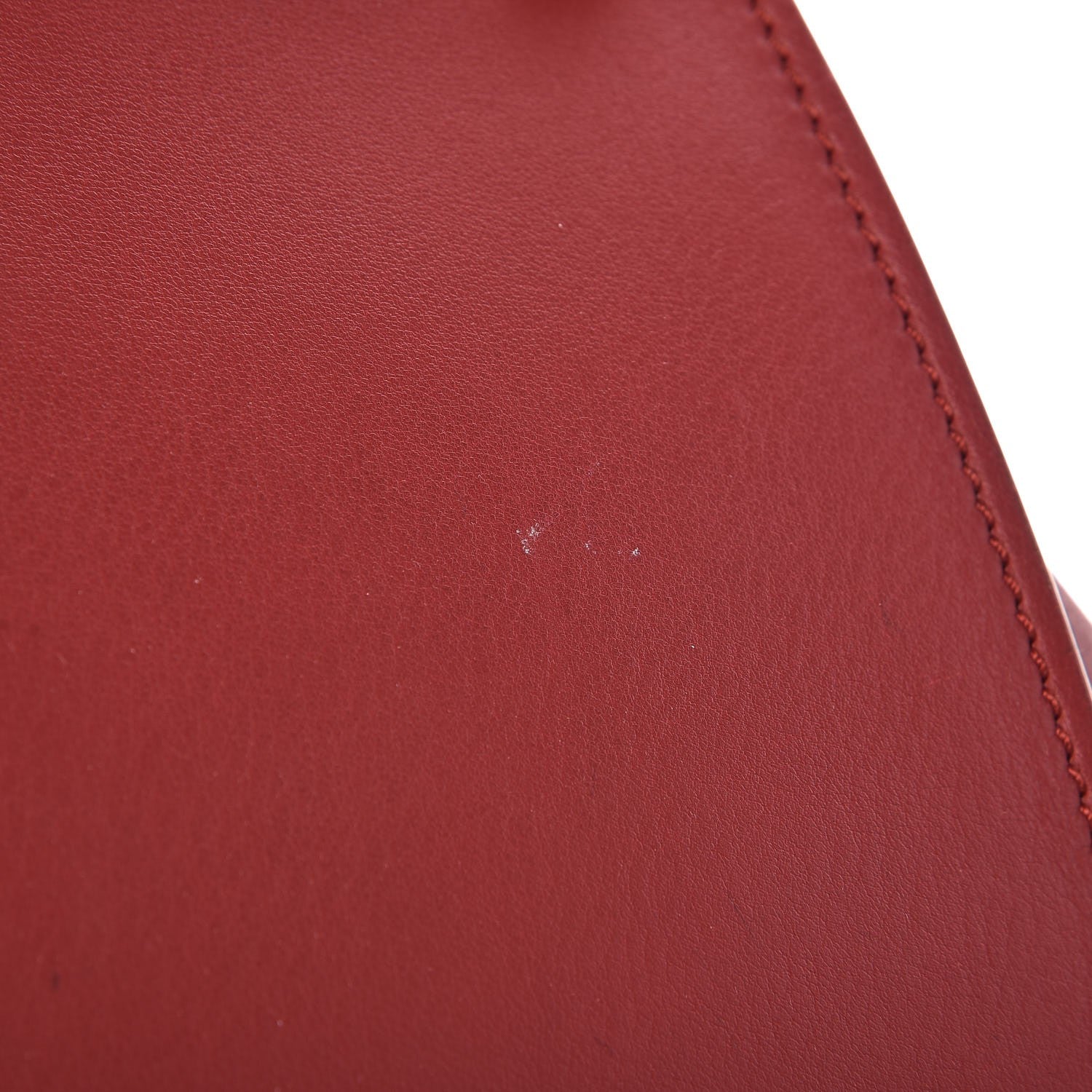 Celine Supple Calfskin Medium Phantom Luggage Red 10 of 10