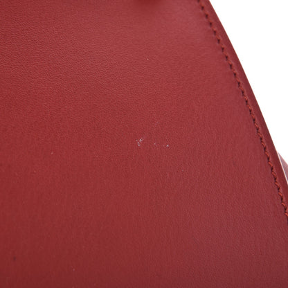 Celine Supple Calfskin Medium Phantom Luggage Red 10 of 10