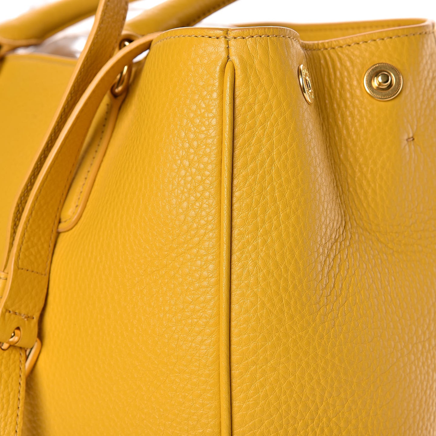Vitello Daino Tote Mimosa