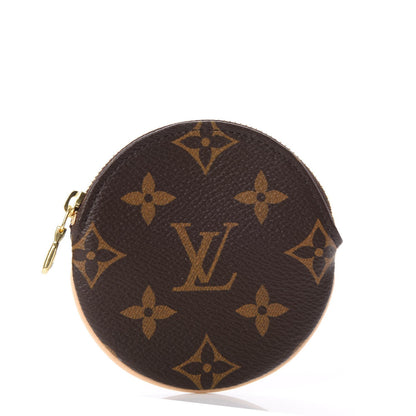 Louis Vuitton Monogram Round Coin Purse 1 of 8