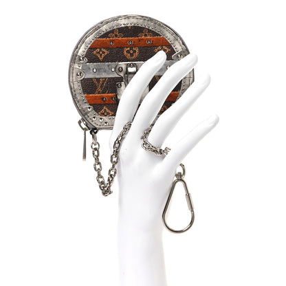 Louis Vuitton Transformed Monogram Time Trunks Micro Boite Chapeau Coin Purse Marron 2 of 6
