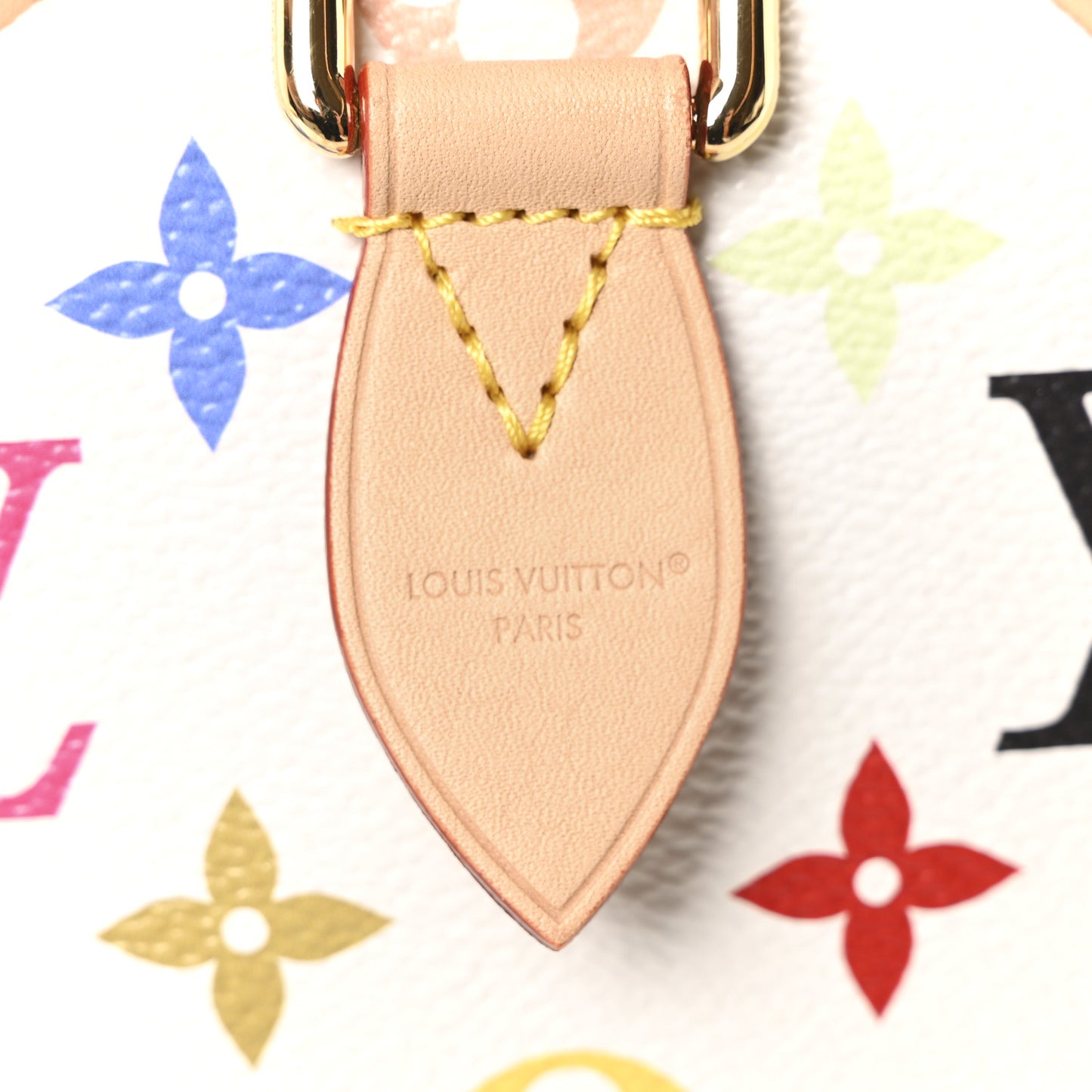 LV X TM Monogram Multicolor Speedy Bandouliere 25 White