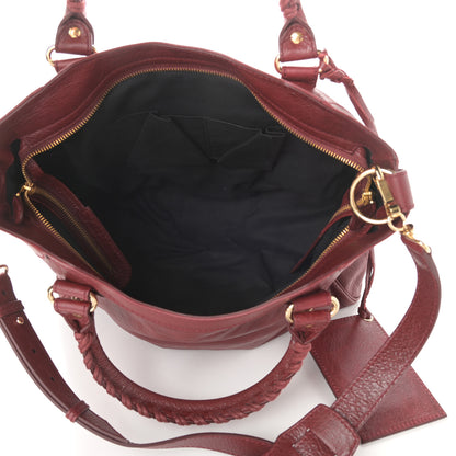 Balenciaga Agneau Giant 12 Gold Hardware Velo Rouge Cerise 5 of 8