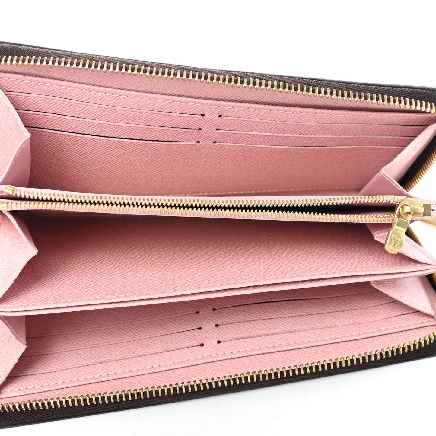 Monogram Zippy Wallet Rose Ballerine