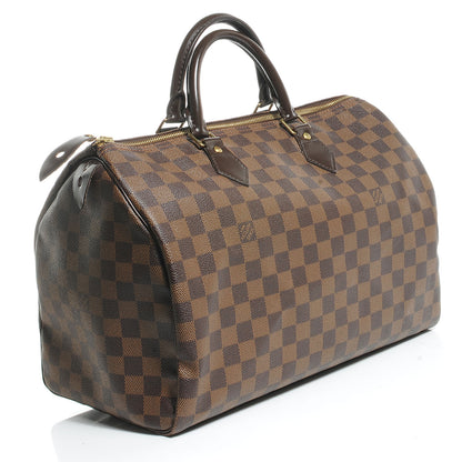 Louis Vuitton Damier Ebene Speedy 35 3 of 7