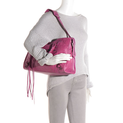 Balenciaga Chevre Classic Hardware City Magenta 3 of 14