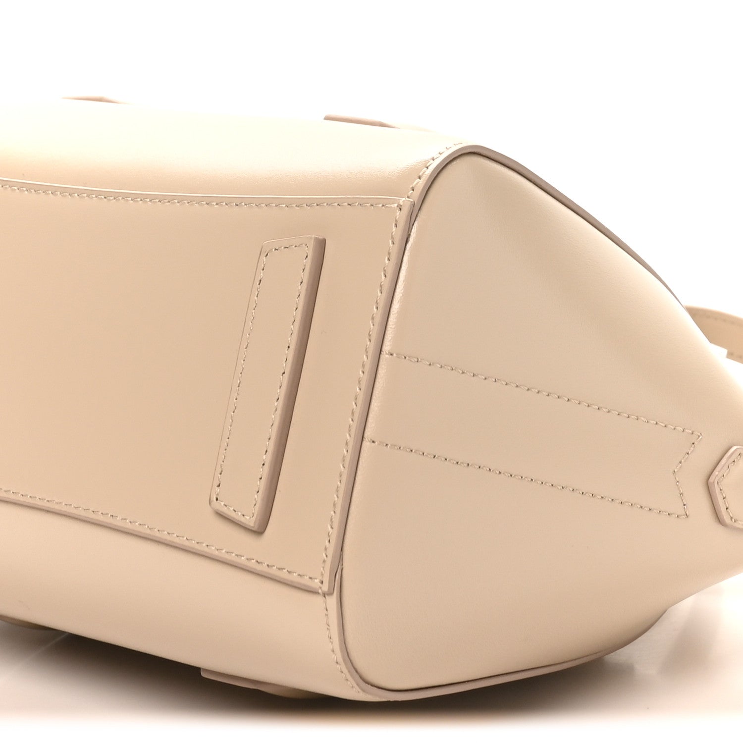 Givenchy Box Calfskin Mini Lock Antigona Shoulder Bag Natural Beige 9 of 9