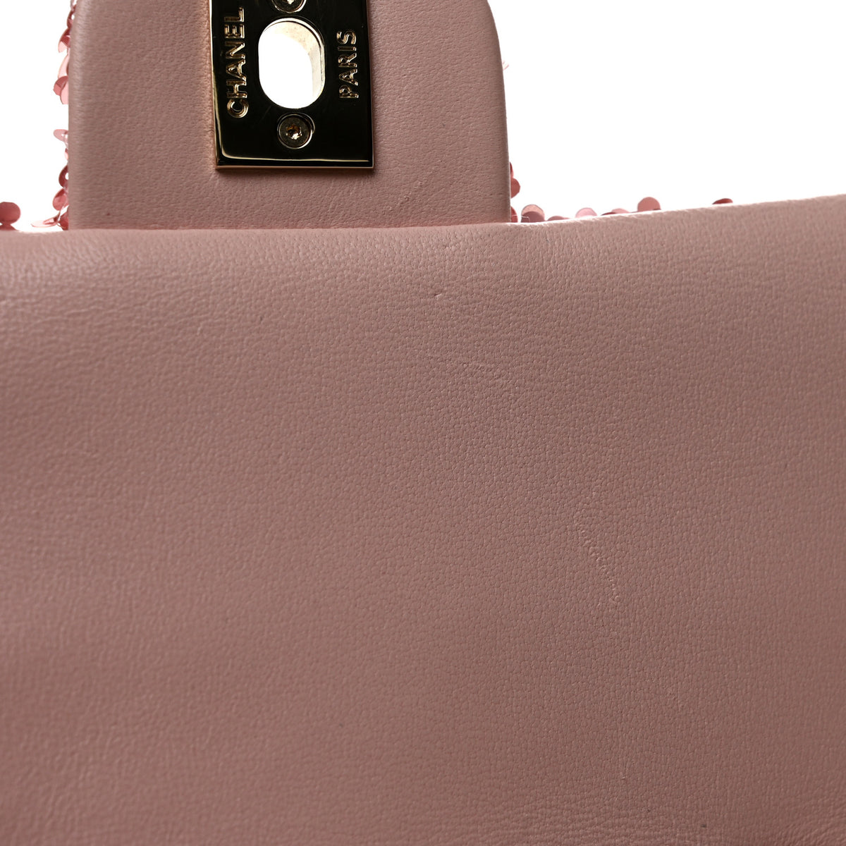 Sequin Mini Rectangular Flap Pink