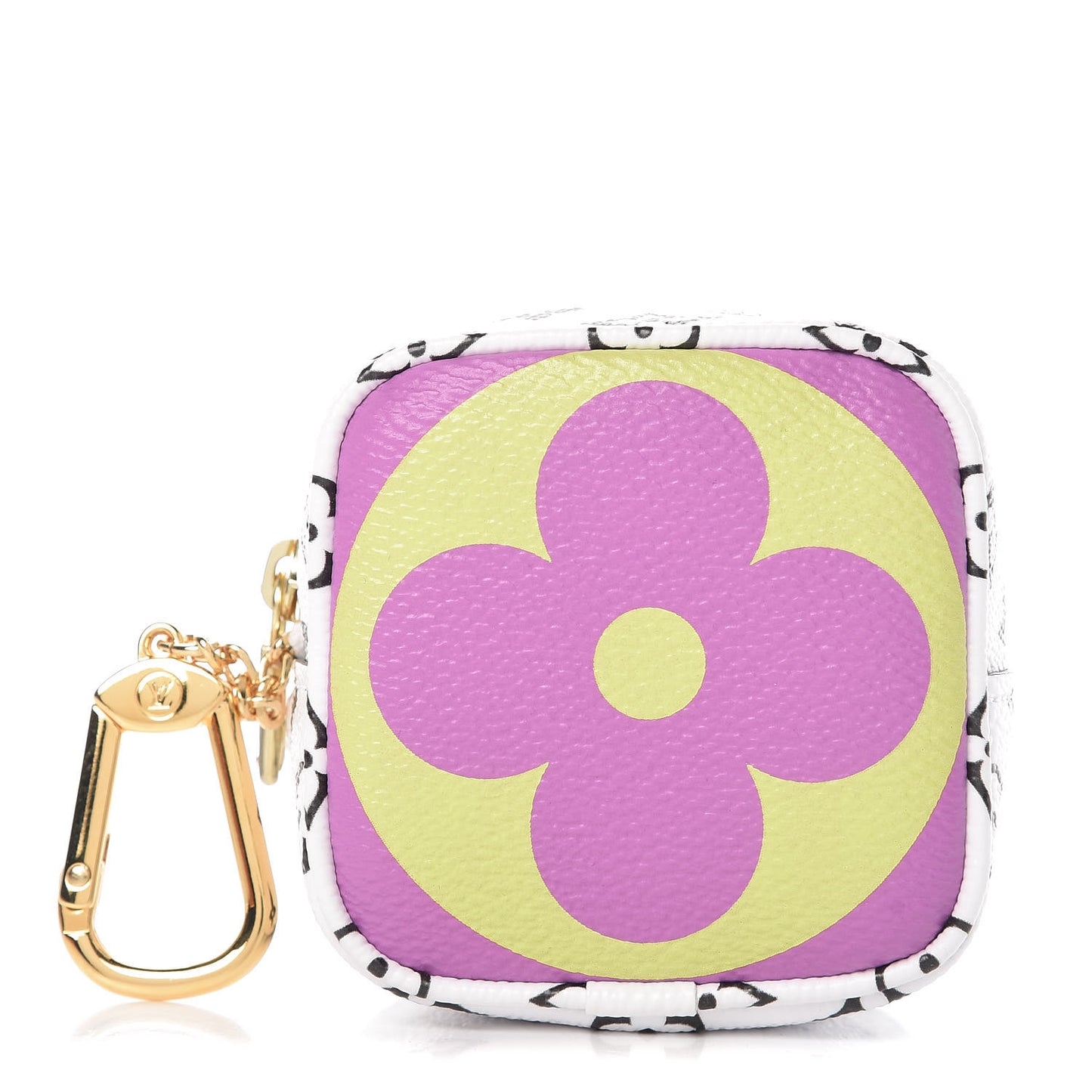 Monogram Giant Cube Coin Purse Pink