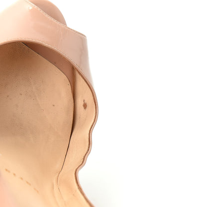 Christian Louboutin Patent Lady Peep 150 Pumps 39 Nude 11 of 12