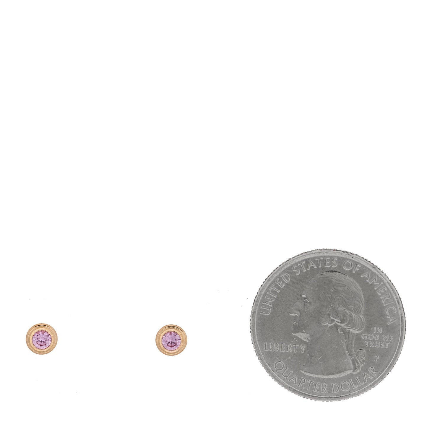 18K Pink Gold Pink Sapphire D'Amour Earrings