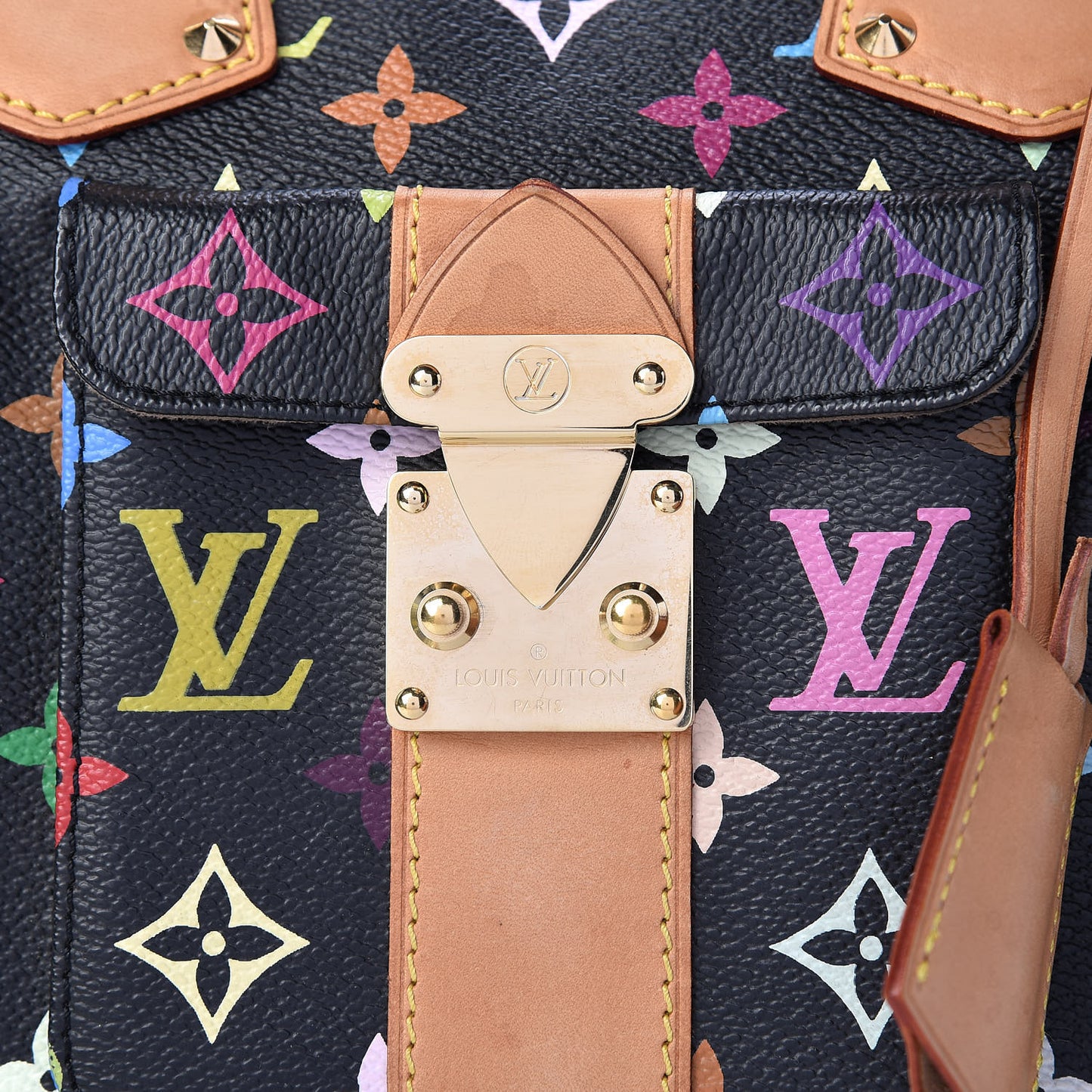 Monogram Multicolor Speedy 30 Black