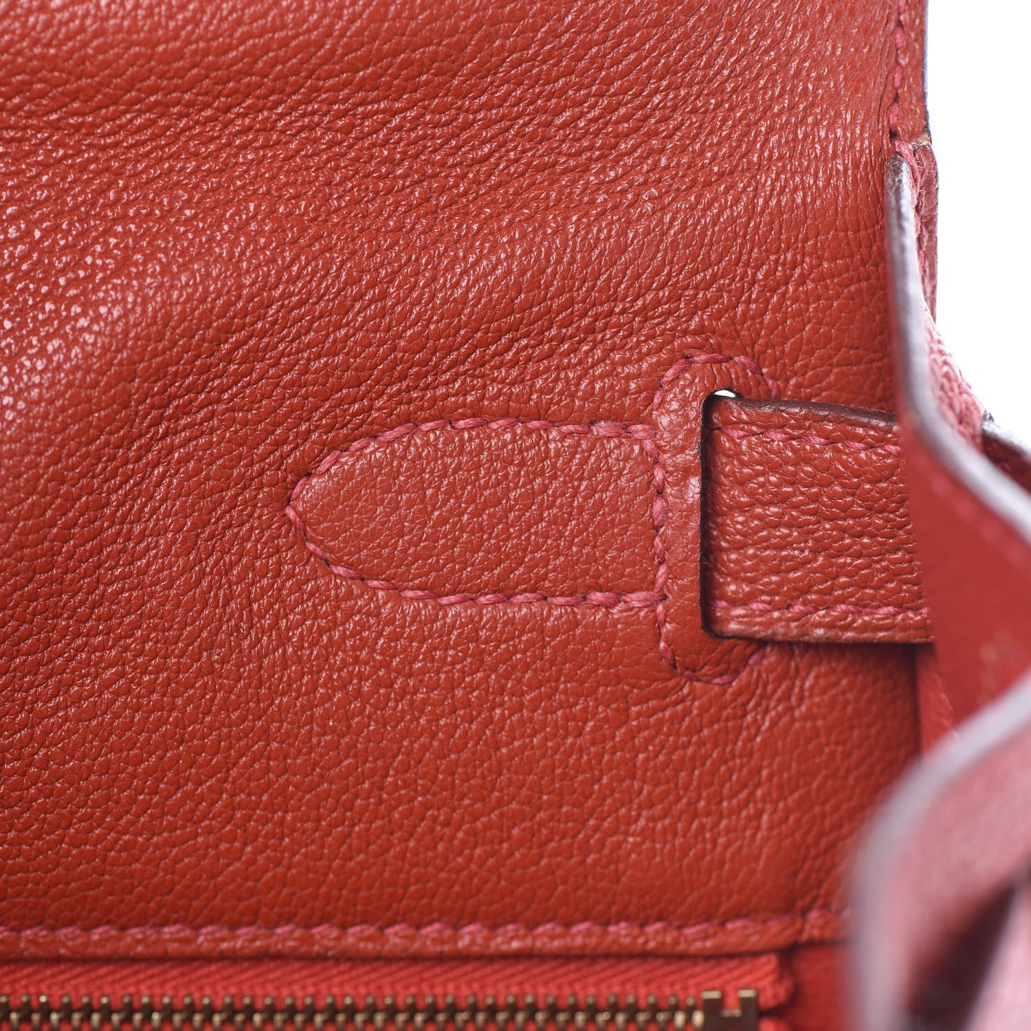 Hermes Chevre Mysore Kelly Sellier 28 Vermillion 21 of 40