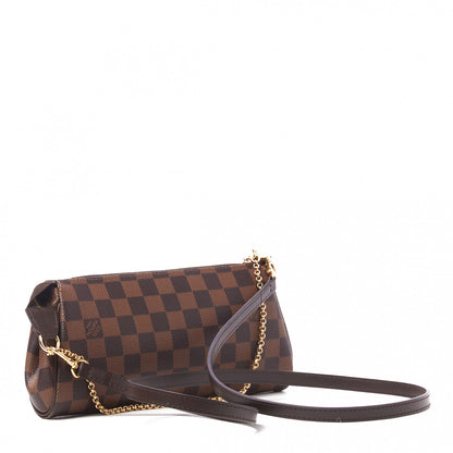 Louis Vuitton Damier Ebene Eva Clutch 3 of 8