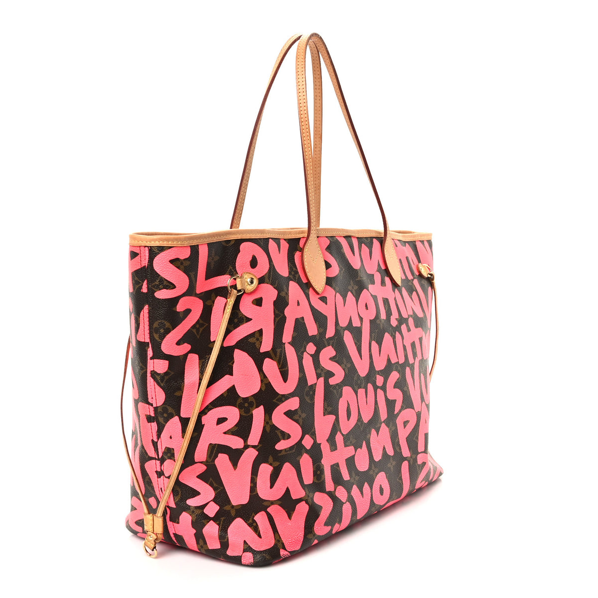 Monogram Graffiti Neverfull GM Fuchsia