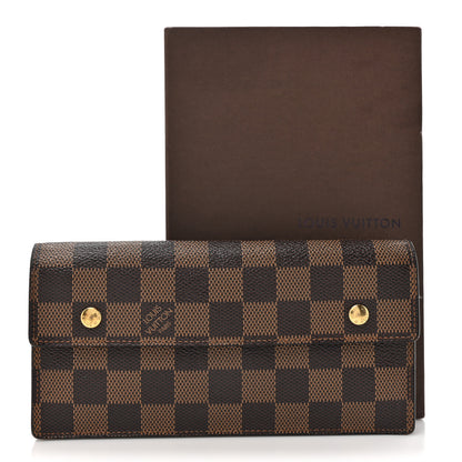 Louis Vuitton Damier Ebene Portefeuille Long Modulable Wallet 15 of 15