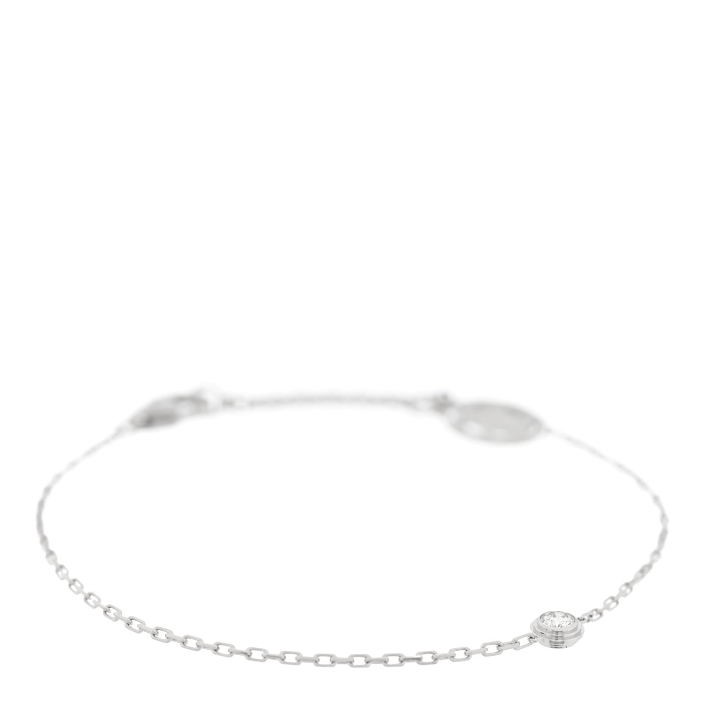 18K White Gold Diamond SM D'Amour Bracelet