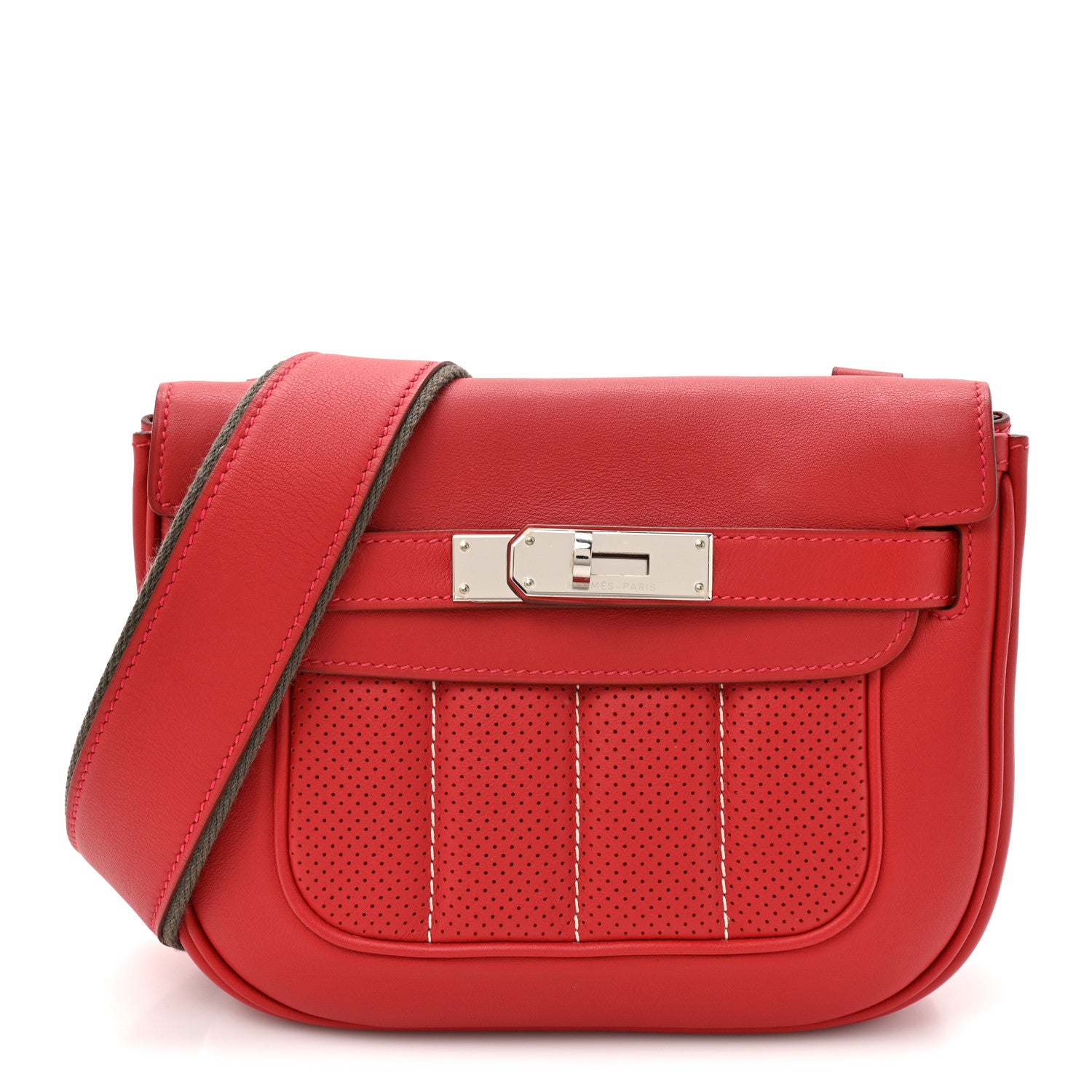 Hermes Swift Mini Sac Berline Vermillion 1 of 12