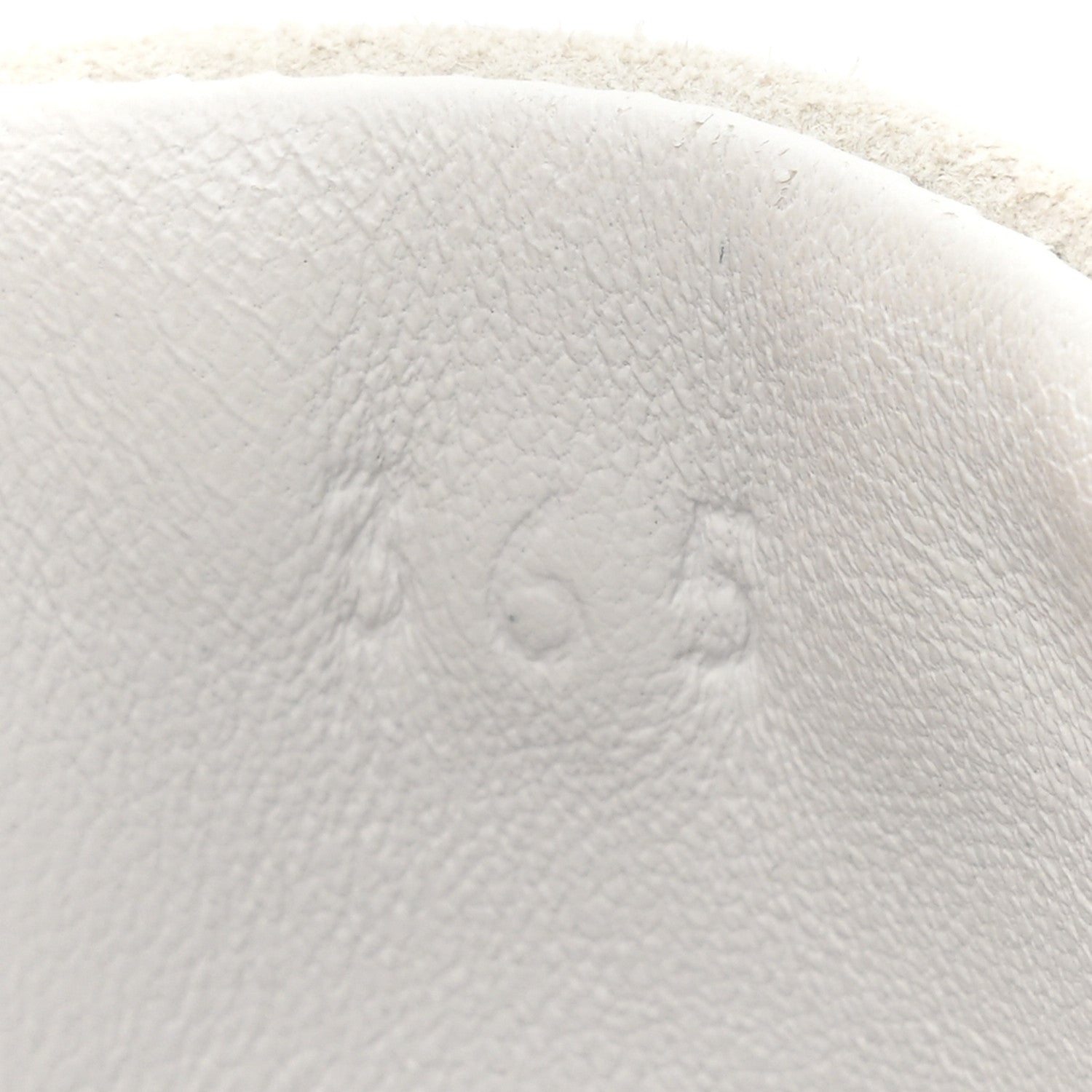 Hermes Calfskin Suede Goatskin Bouncing Sneakers 36.5 White 8 of 9