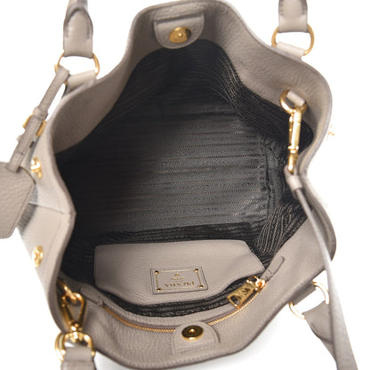 Prada Vitello Daino Tote Argilla 6 of 16