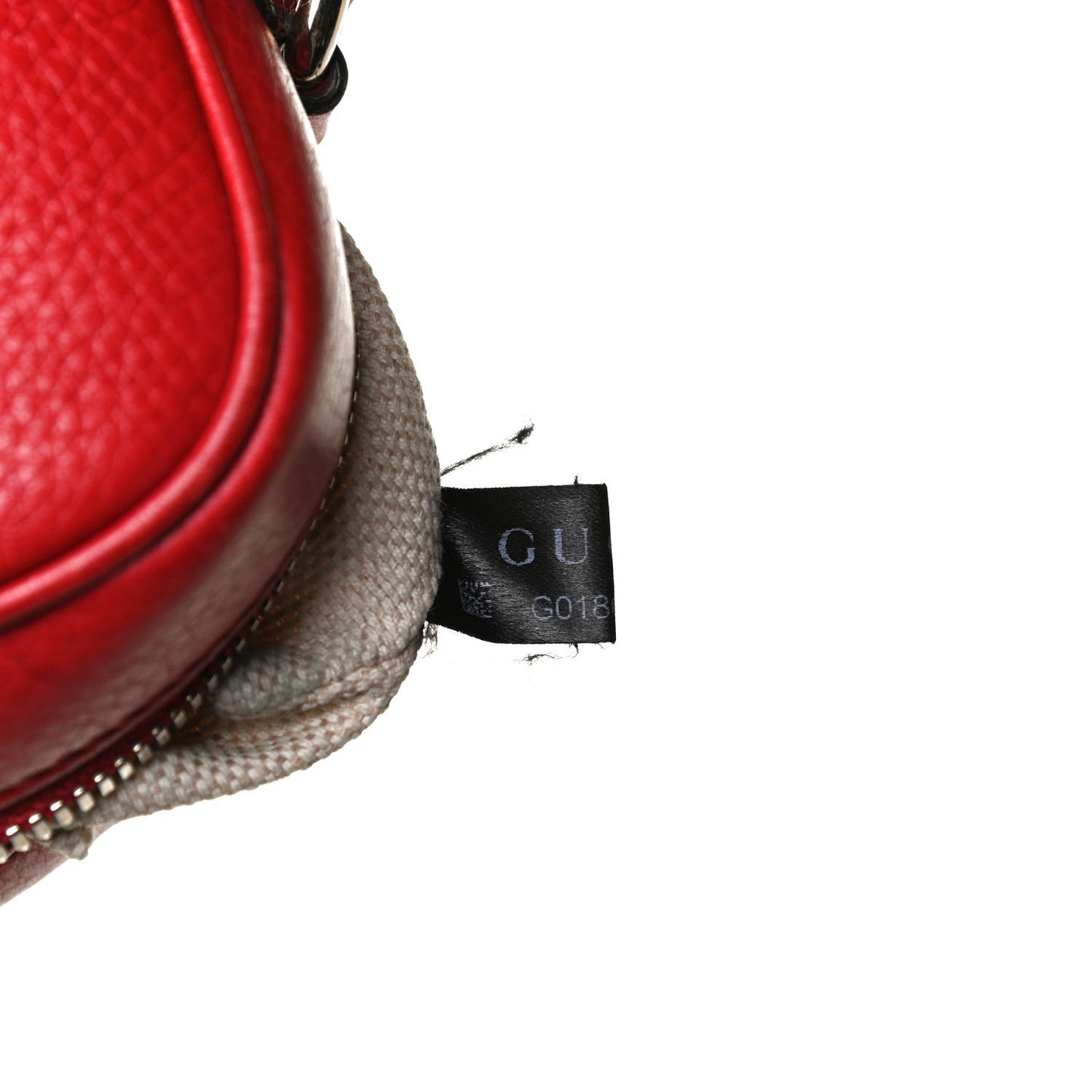 Pebbled Calfskin Small Soho Disco Bag Tabasco Red