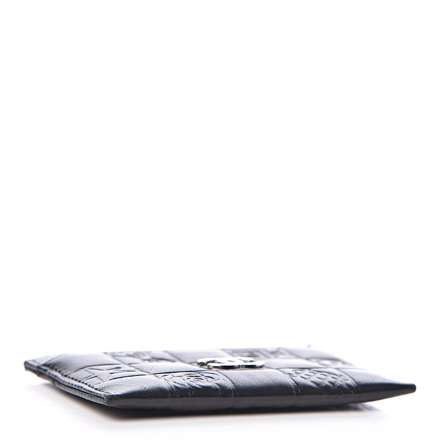 Chanel Lambskin Quilted Precious Symbols Card Holder Black 4 of 8
