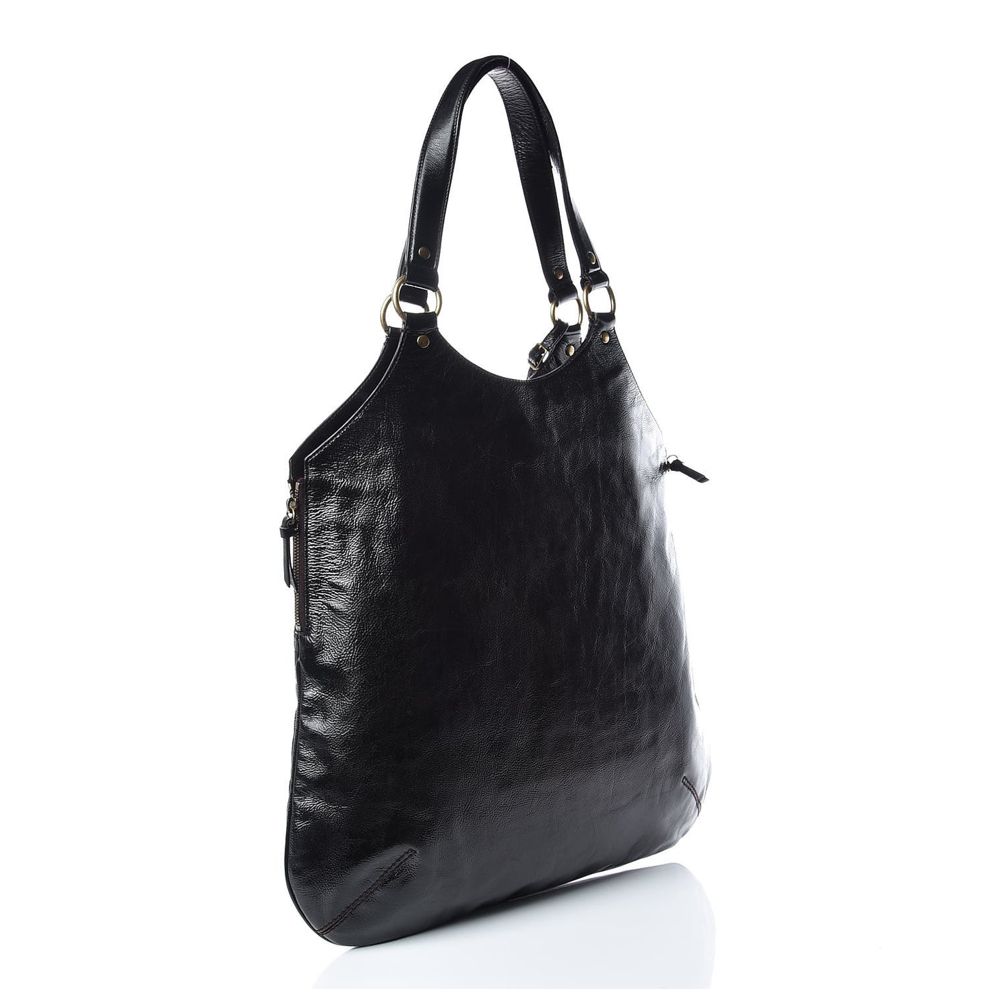 Patent Tribute Tote Black