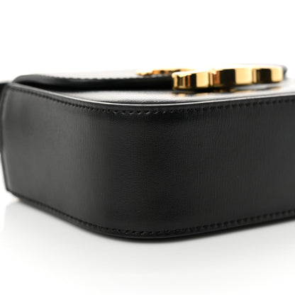Celine Shiny Calfskin Mini Triomphe Black 9 of 12