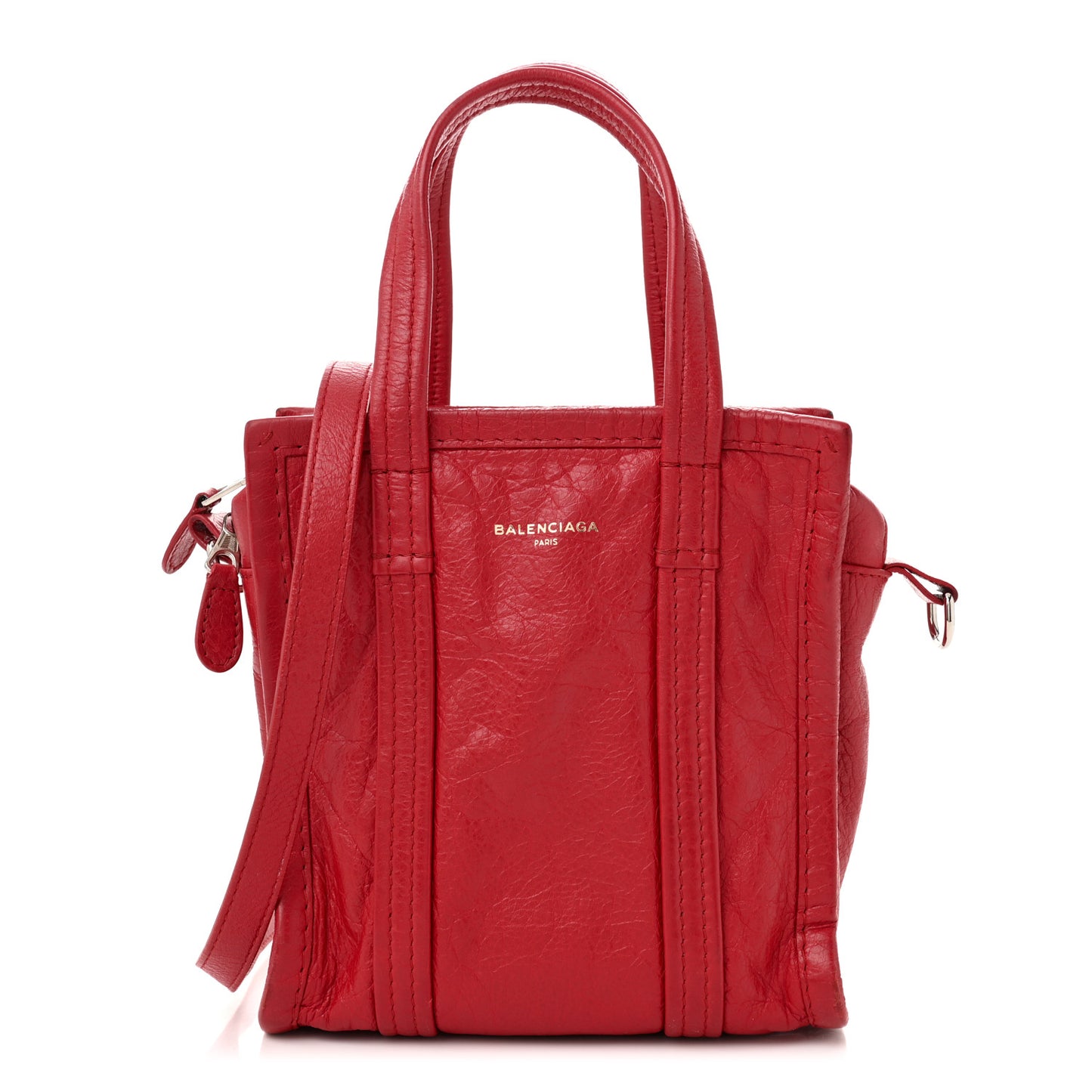 Agneau Arena XXS Bazar Shopper Tote Rouge Cardinal