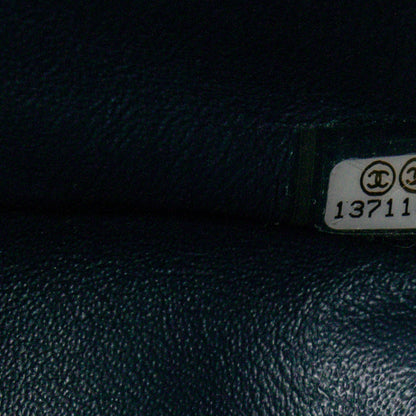 Chanel Lambskin Quilted Jumbo Single Flap Blue 7 of 7