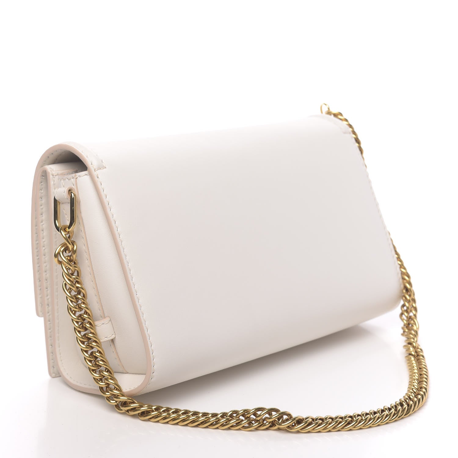 Alexander McQueen Calfskin The Story Shoulder Bag Deep Ivory 3 of 10