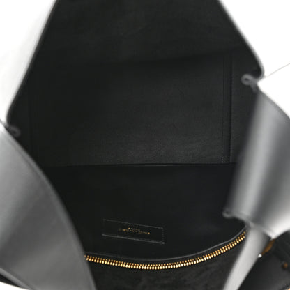 Saint Laurent Smooth Calfskin Large Le 5 A 7 Soft Hobo Black 5 of 10